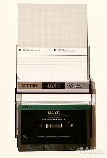 Топовый метал аудиокассета TDK MA-XG 90