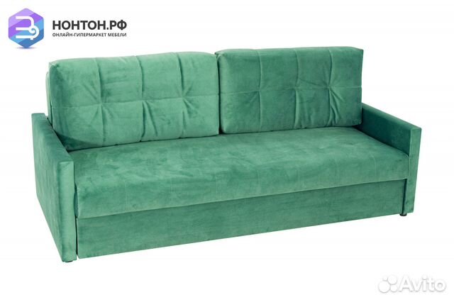 Диван еврокнижка Норд зеленый