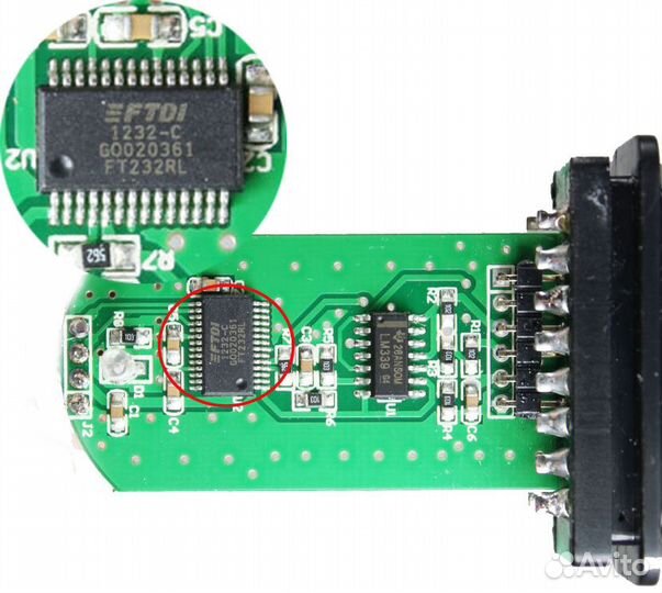 Кабель диагностический K-Line (ftdi чип)