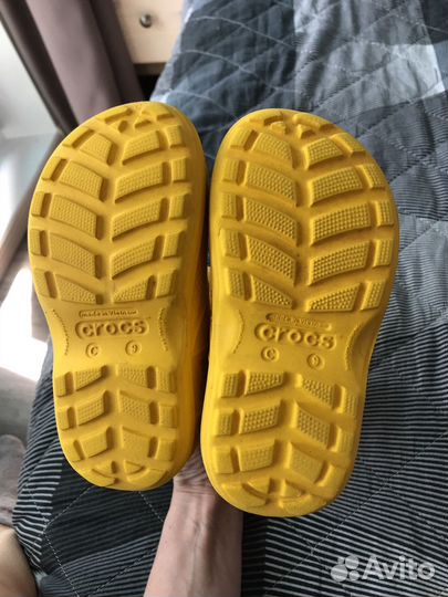 Резиновые сапоги crocs c9