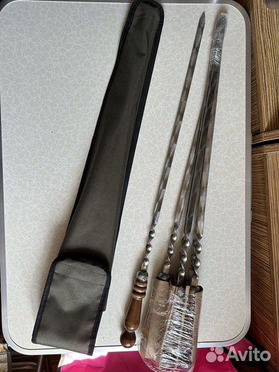 Шампура с чехлом хорошего качества