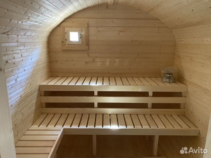 Баня бочка под ключ