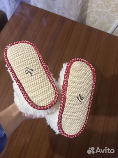 Тапочки домашние детские чуни
