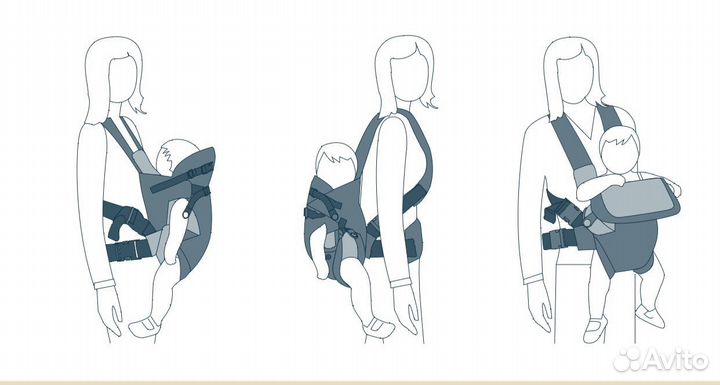 Эргорюкзак детский Jane новый