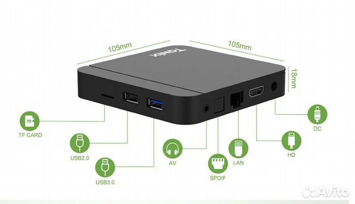 Смарт тв приставка Tanix W2 4/32Gb. Настройка