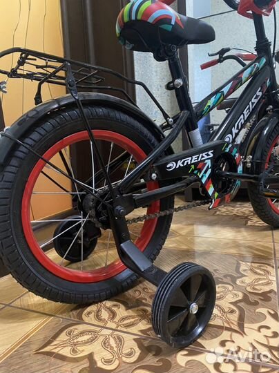 Детский велосипед kreiss 14 дюймов