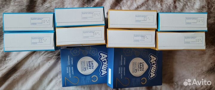 Сухая смесь Агуша, каши Агуша и Heinz