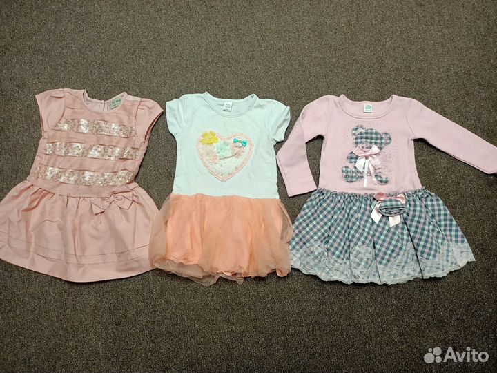 Фирменные вещи на девочку, р.92