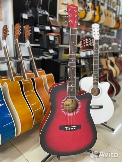 Акустическая гитара elitaro E4020C RDS