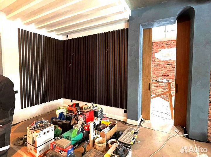 Стеновые панели из массива дерева