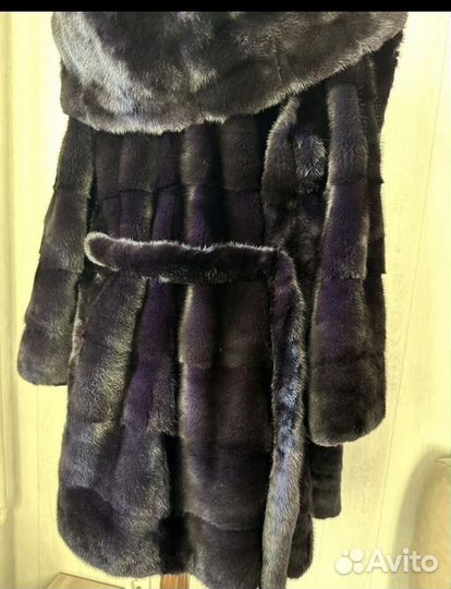 Шуба канадская норка