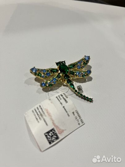 Брошь стрекоза