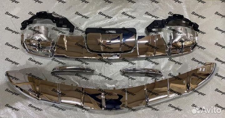 Обвес Mercedes Benz GL Х166 Хром