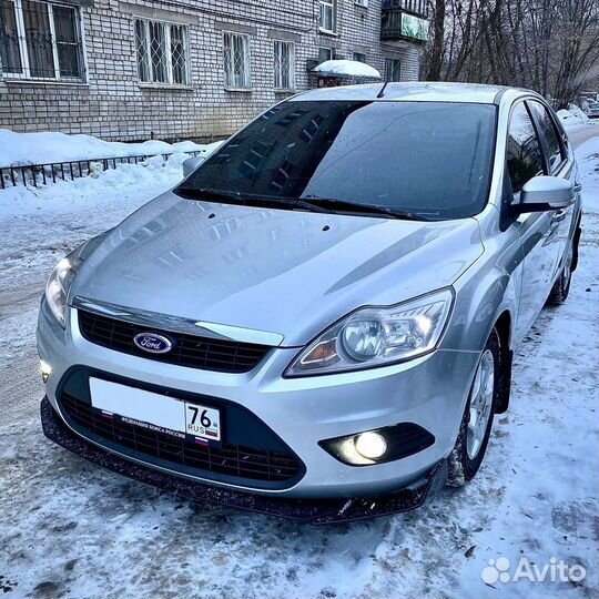 Сплиттер губа для бампера ford focus 2 3