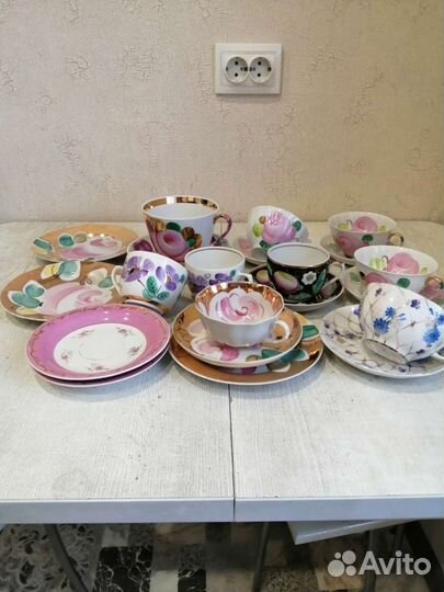 Чайные пары лфз Дулево вербилки. Гиганты