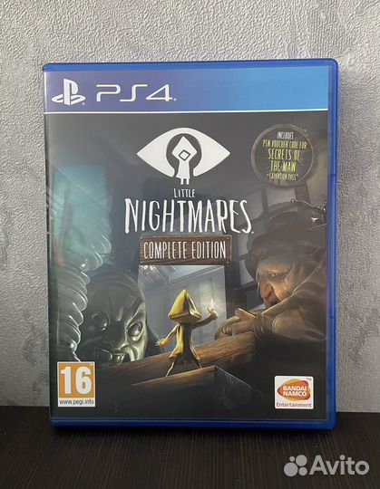 Игра ps4/ps5 Little Nightmares. Complete Edition