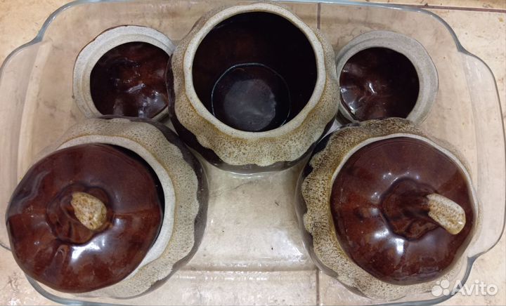 Горшочки для запекания 3 шт