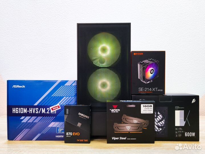 Игровой пк Intel Core i5 12400F RTX 3070 Ti