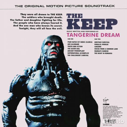 Виниловая пластинка Tangerine Dream - The Keep (Cl