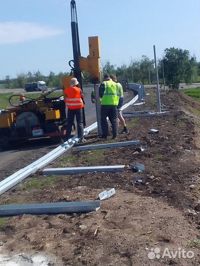 Мотажник дорожного ограждения