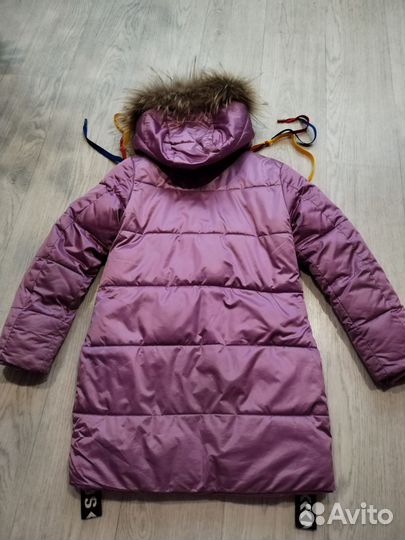 Пуховик детский зимний 116