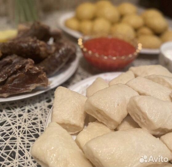 Аваский хинкал, полуфабрикаты