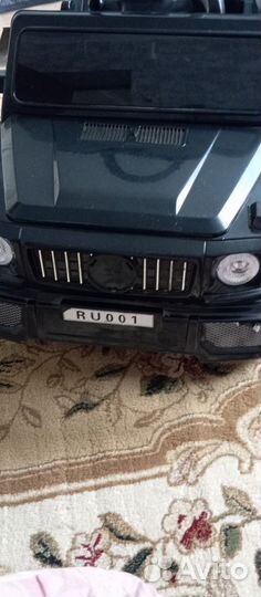 Детский электромобиль двухместный бу