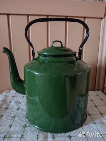 Чайник эмалированный СССР