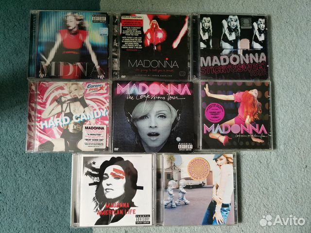Коллекционные диски Madonna