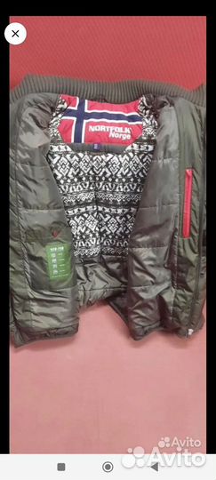 Пуховик зимний мужской