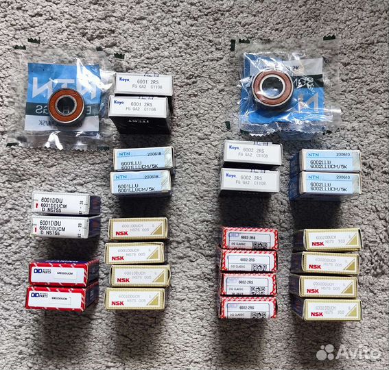 Подшипники для xiaomi m365 6001 и 6002