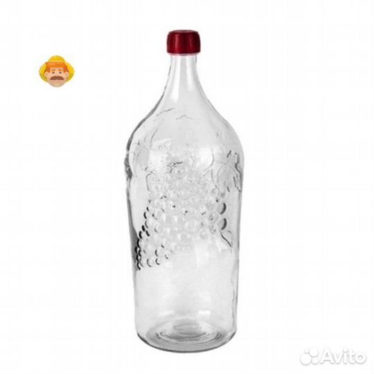 Бутыль 2 л виноград