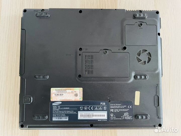 Ноутбук samsung p28