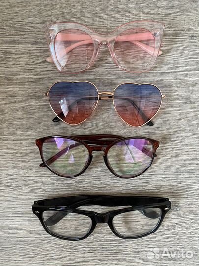 Очки солнечные и обычные