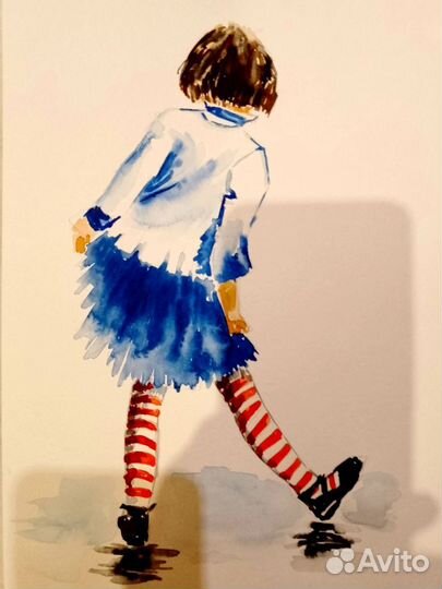 Акварель, А4