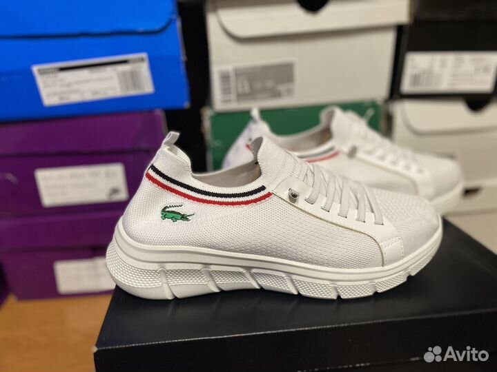 Слипоны кроссовки женские Lacoste