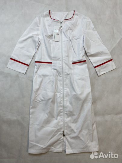 Халат медицинский на молнии размер 42