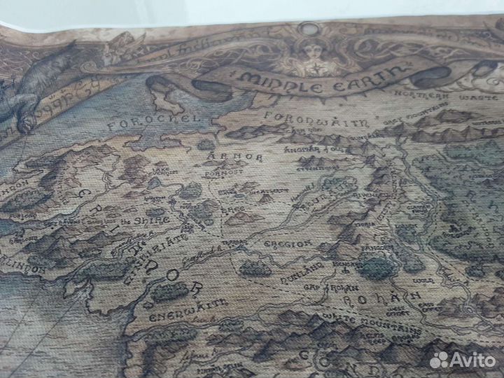 Карта древних