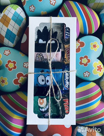 Подарочный набор оригинальных носков для женщин