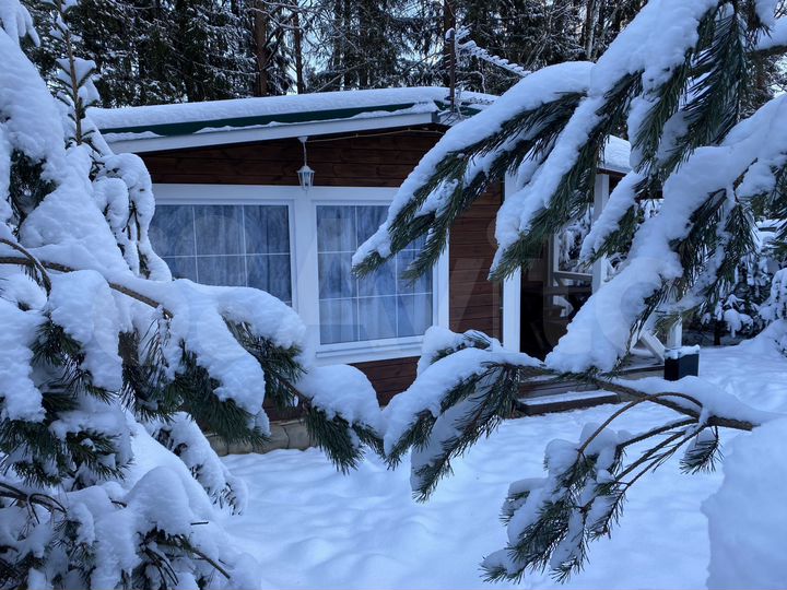 Дом 42 м² на участке 3 га