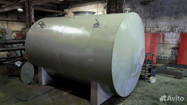 Цистерна горизонтальная 15м3. Емкость