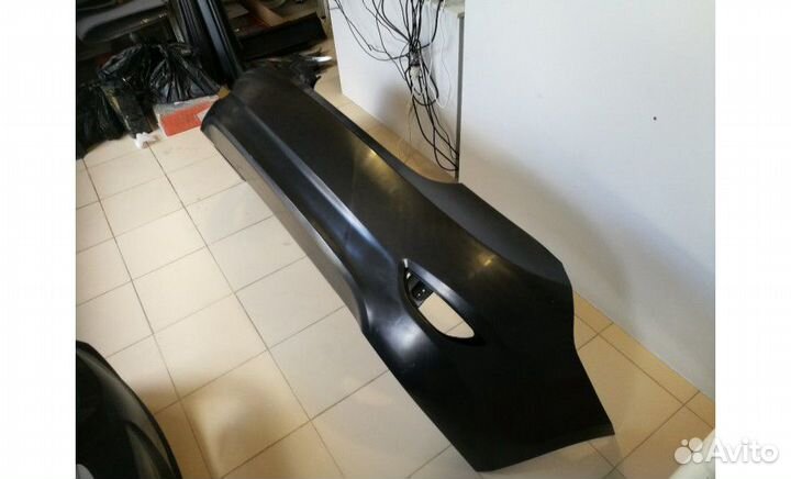 Бампер задний Хендай Солярис