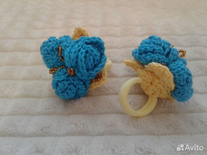 Резинки для волос ручной работы