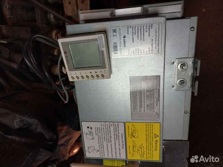 Внутренний канальный блок кондиционера бу