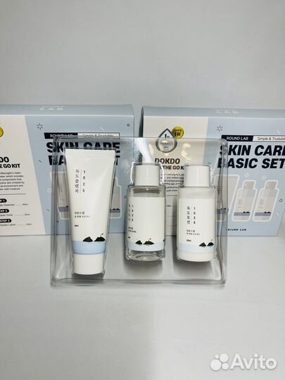 Увлажняющий набор ухода Round Lab 1025 Dokdo
