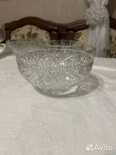 Ваза хрустальная СССР