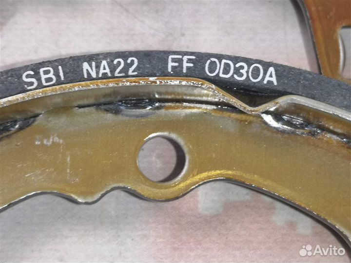 Тормозные колодки Kia Rio 2002-2005