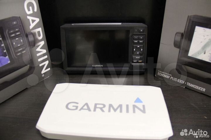 Эхолот картплоттер Garmin Echomap plus 62cv / 63cv