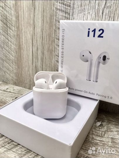 Беспроводные наушники i12 TWS