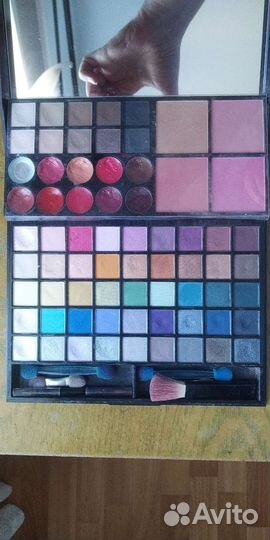 Палитра теней и карандаши